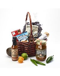 Colorado Chips and Salsa Hot and spicy snack basket