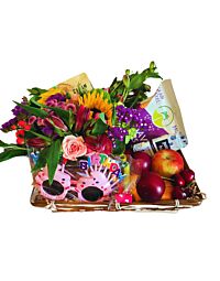 Healthy Birthday Basket