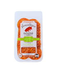 Il Porcellino Basque Sliced Rtl – artisanal Spanish-style sliced salami with smoky paprika and spices, perfect for charcuterie boards