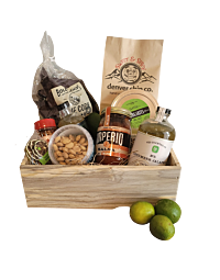 Large  Margarita Snack Basket with Colorado Products