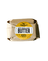 Ploughgate butter, unsalted cultured butter