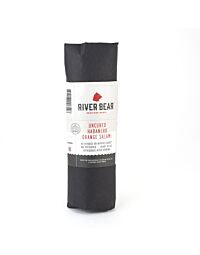 River Bear Uncured  Habanero Orange Salami 4.5 Habanero Orange Salami - Made with antibiotic-free, humanely raised heritage pork, habaneros, and orange zest, a perfect marriage for a Southwest-style kick.