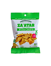 Terranean Herbs & Spices Za'atar Twice-Baked Pita Chips | Vegan & Artisanal