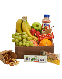 Healthy Snack and Fruit Crate