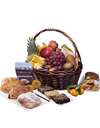 Colorado Fresh Fruit and Pastry Basket