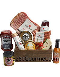Colorado Meat and Cheese Gift Basket