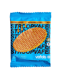 Vafels Gluten Free Vegan Saramel Stroopwaffle