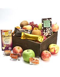 www.5280Gourmrmet Deluxe Fruit and Chocolate Basket