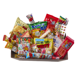 Dagashi Japanese Snack Basket