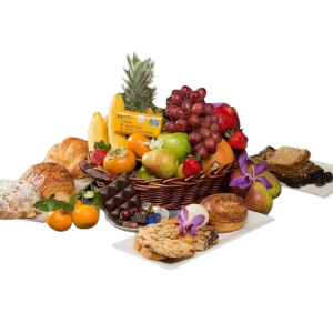 Fresh Fruit and Pastry gift basket