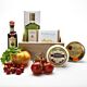 5280Gourmet Burrata gift basket with olive oil and Balsamic Vinegar