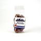 Triple dipped malted milk balls coated in rich milk chocolate, stacked in a clear bag from 5280Gourmet