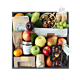 Local Cheese, nuts, Fruit , and accompaniments wooden gift crate