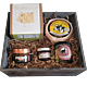 Colorado Gourmet Cheese Crate with Flouwer Crackers and Mostarda