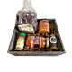 Colorado Green Chili, Chips and Salsa basket, select heat level.