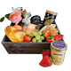 Denver Breakfast Crate with Flowers, Palisade Peach Jam and Honey Butter