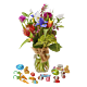 Easter market arrangement with Easter chocolate Denver Delivery
