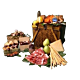 World Epicurean basket with or without Caviar