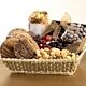 Cookies, Chocolate fruit and popcorn