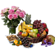 Fruit Nuts chocolate and roses Denver Delivery 