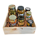5280Gourmet Proudly Large Artisan Pickle Crate with some local brands  . All small batch  made pickles. May be different from image. You will get 6 different kinds of Pickles from US and International producers. You can find Real Dill, Bolder beans, Merca