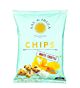 Sal de Ibiza White Truffle potato chips bag with white truffles, sea salt and golden chips