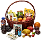 Large Wellness and Health food basket. Add on loose leaf Wellness Tea or Oxygen Can