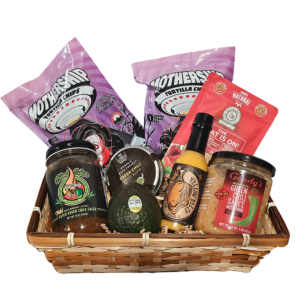 Colorado Green Chili Snack Basket,Discover Colorado's Best: Small Batch Green Chili Snack Basket