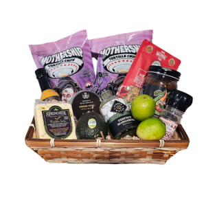Rocky Mountain Delights: Colorado Margarita & Snack Gift Basket