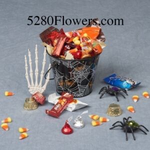 Halloween Treats in a bucket