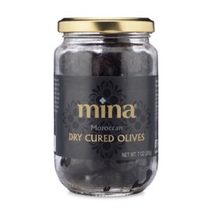 Mina 7 oz Dry Cured Black Olives