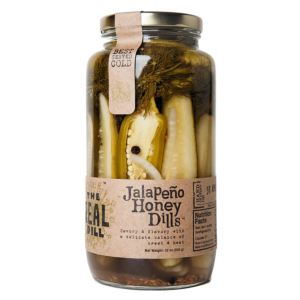 Real Dill Jalapeno Honey Dills 32 Oz