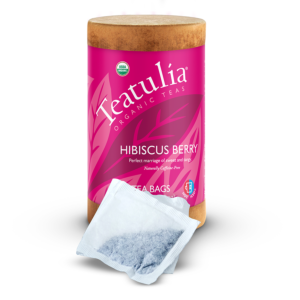 Hibiscus Berry Herbal Tea 30ct Organic Eco-Canister