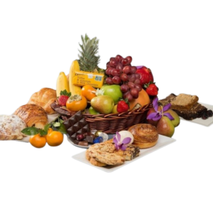 Fresh Fruit and Pastry gift basket