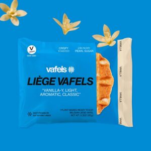 Vafels Liège Vanilla Waffles – 100% Plant-Based