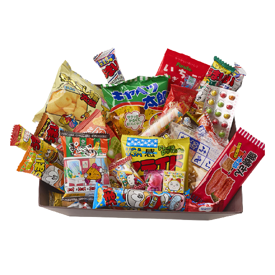 Dagashi Japanese Snack Basket