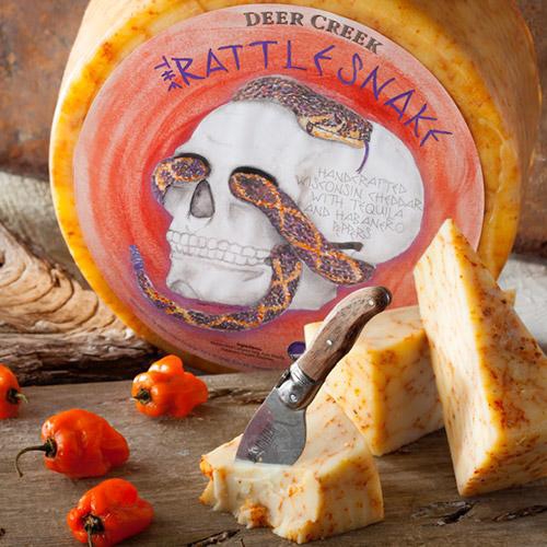 Rattlesnake Cheese 4 Oz, Made in USA