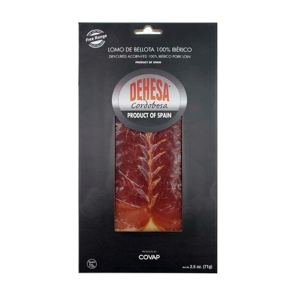 Dehesa Cordobesa Dry-Cured Acorn-Fed 100% Iberico Loin Lomo De Bellota 100%