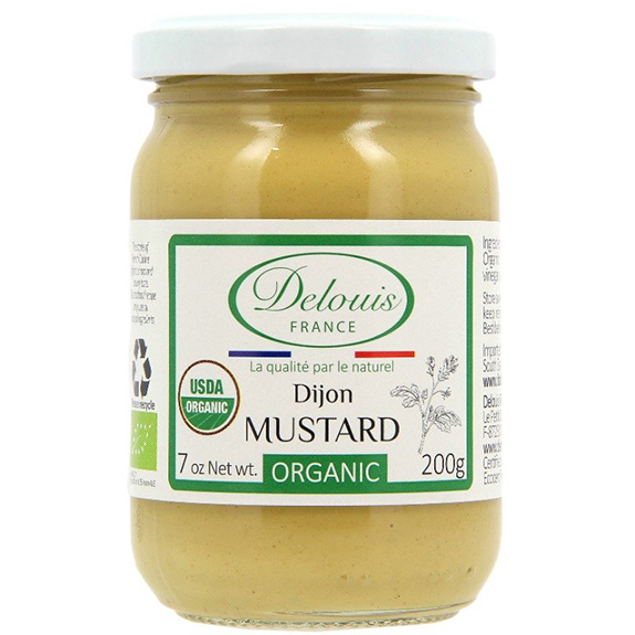 Delouis French Organic Dijon Mustard 200 gram