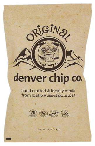 Denver Chip Co Potato Chips Original 1.8 oz or 6 Oz