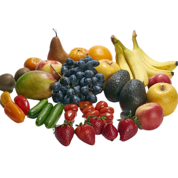 Fresh Seasonal Fruit / vegetables per serving, Organic Available ! Start at 5 servings