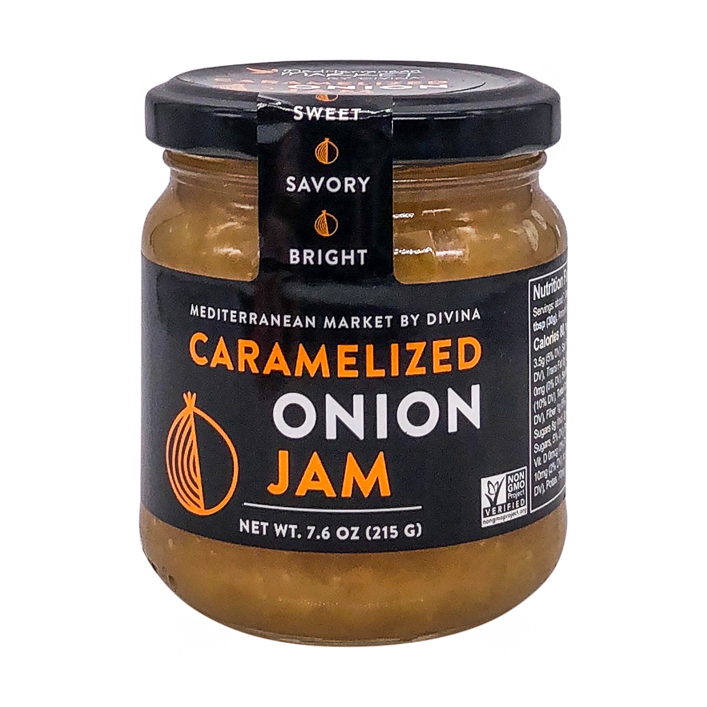 Divina Caramelized Onion Jam 7.6 Oz