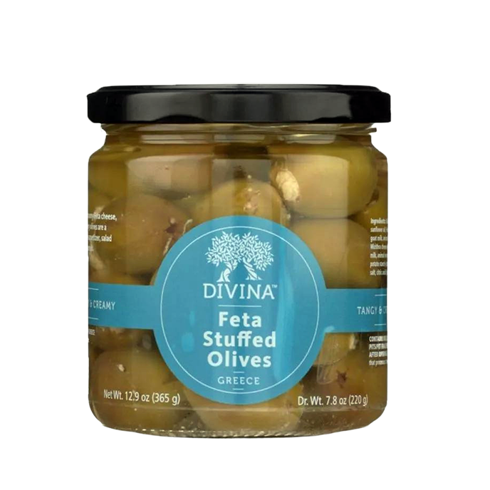 Divina Feta Stuffed Olives 13 OZ
