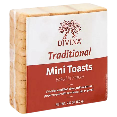 Divina Mini Toasts 2.82 Oz