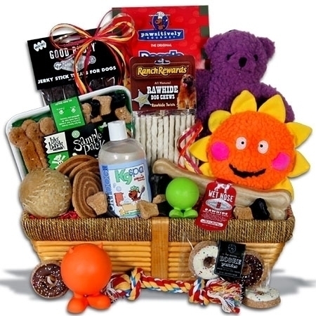 Ultimate Doggie Basket call the store or this basket image not accurate