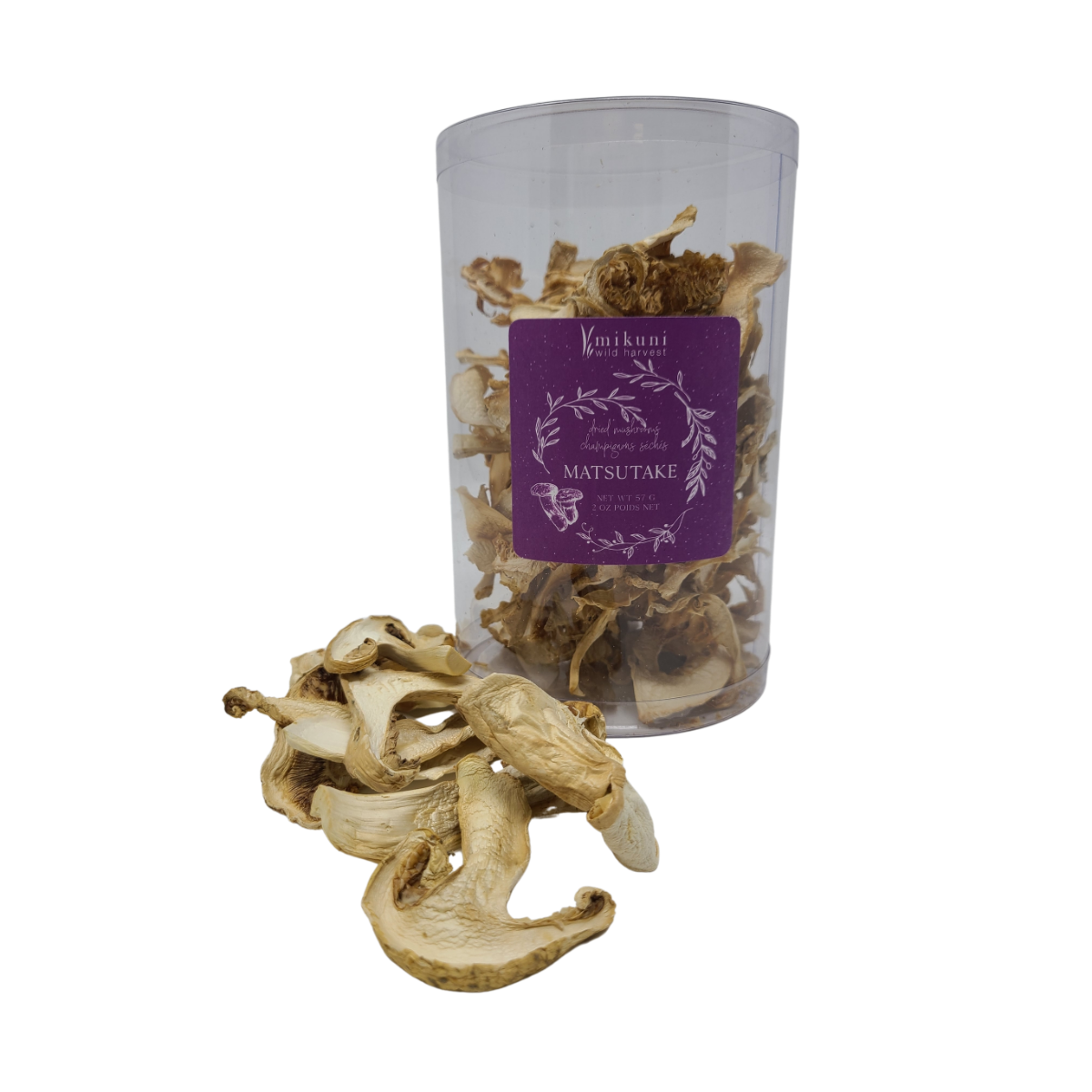Dried Wild Matsutake Mushrooms 2 oz