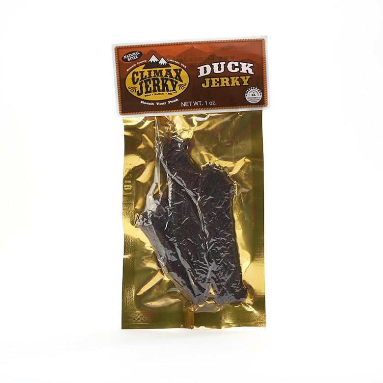 Climax Duck Jerky 1 Oz LOCAL
