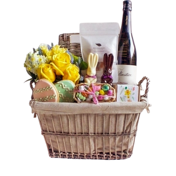 Spring flower Easter Brunch Basket