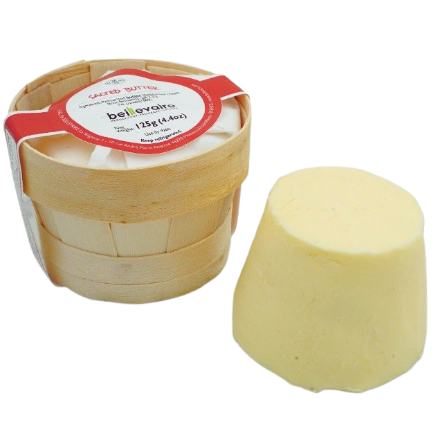 Beillevaire salted Butter Bourriche – 125 g