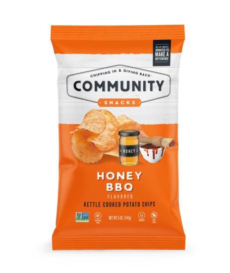 Community Chips – Honey BBQ 2 OZ or 5 OZ ( BULK OR INDIVIDUAL )